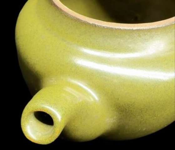 古玩陶瓷茶葉末壺真品鑒賞圖