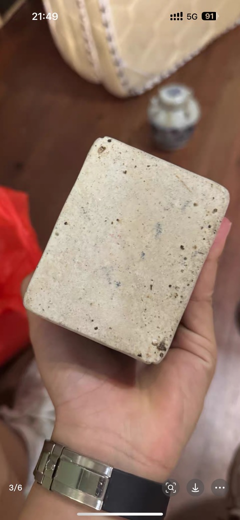 古玩陶瓷素三彩獅子瓷像一對真品鑒賞圖