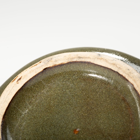 古玩陶瓷茶葉末釉荸薺瓶真品鑒賞圖