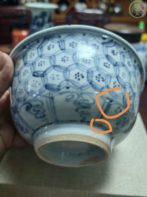 古玩陶瓷青花碗真品鑒賞圖