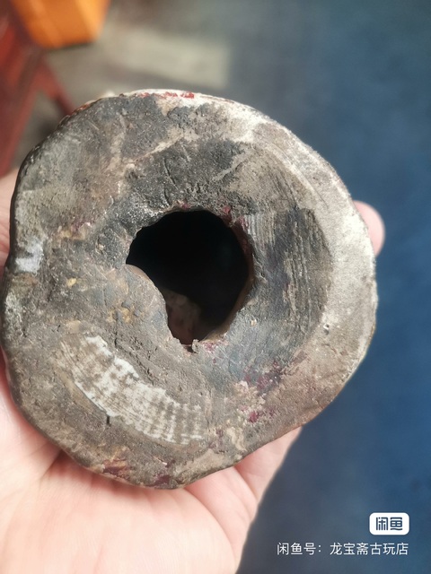 古玩陶瓷粉彩人物造像真品鑒賞圖