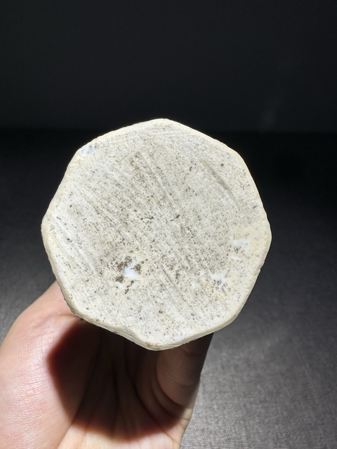 古玩陶瓷青花山水花卉紋花觚真品鑒賞圖