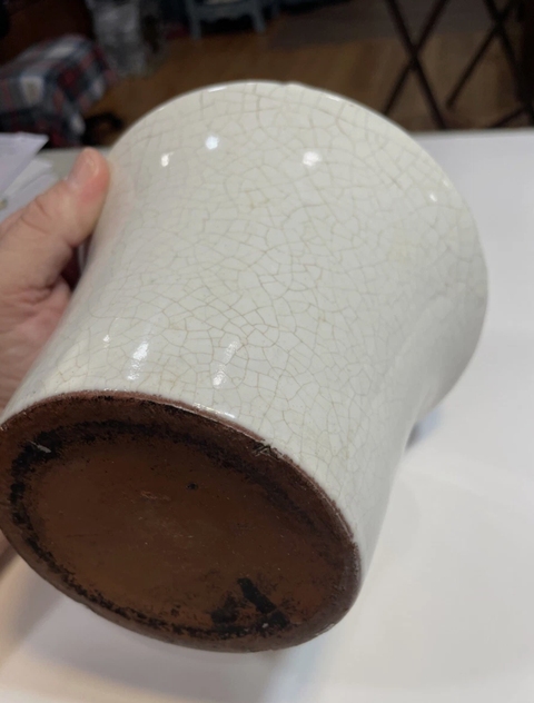 古玩陶瓷哥釉盆真品鑒賞圖