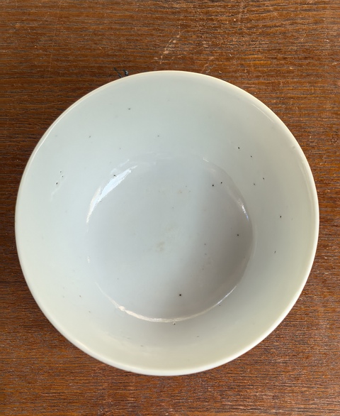 古玩陶瓷晚清三星高照圖青花茶圓拍賣,當前價格600元
