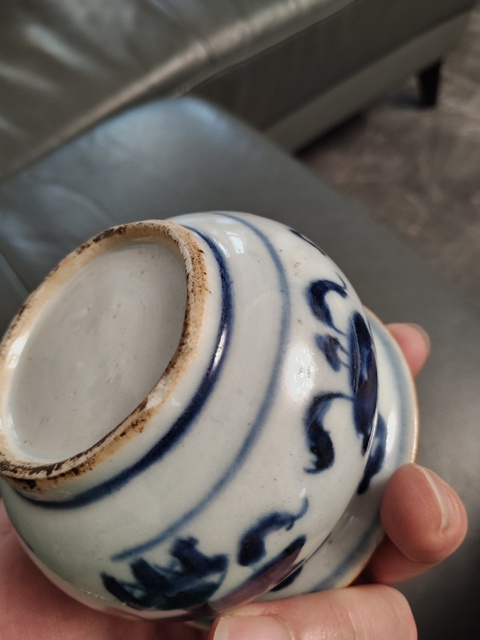 古玩陶瓷青花博古圖香爐真品鑒賞圖