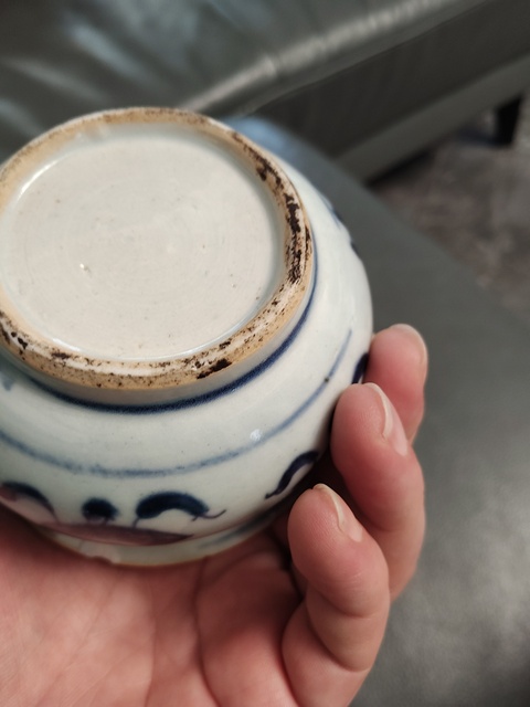 古玩陶瓷青花博古圖香爐真品鑒賞圖