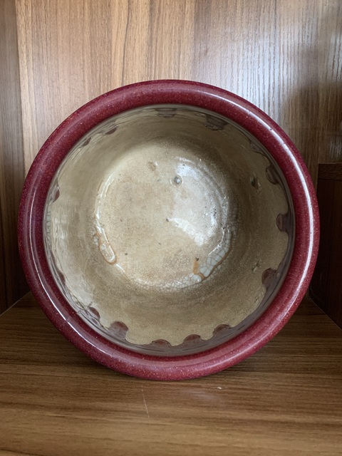 古玩陶瓷窯變紅釉三足筒式香爐拍賣,當前價格12900元
