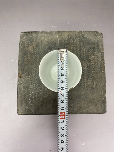 古玩陶瓷民國官窯·江西瓷業(yè)公司款·詩文馬蹄杯拍賣，當(dāng)前價格690元