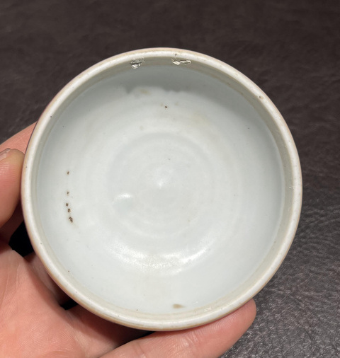 古玩陶瓷豇豆紅印盒真品鑒賞圖