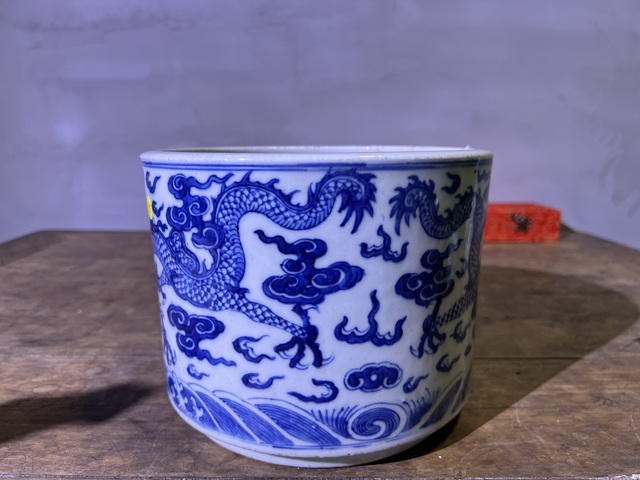 古玩陶瓷青花爐真品鑒賞圖