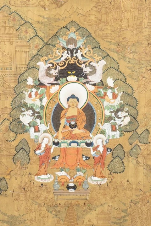 古玩字畫唐卡真品鑒賞圖