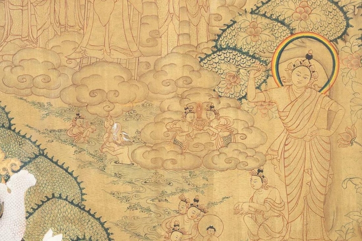 古玩字畫唐卡真品鑒賞圖