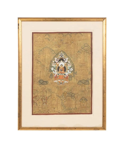 古玩字畫唐卡真品鑒賞圖