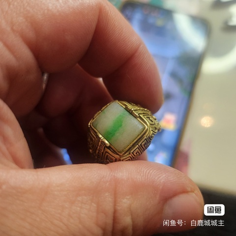 古玩玉器戒指真品鑒賞圖