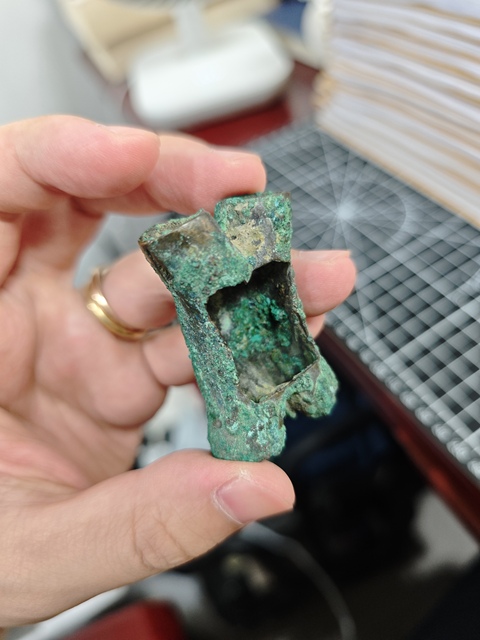 古玩銅器銅節約真品鑒賞圖