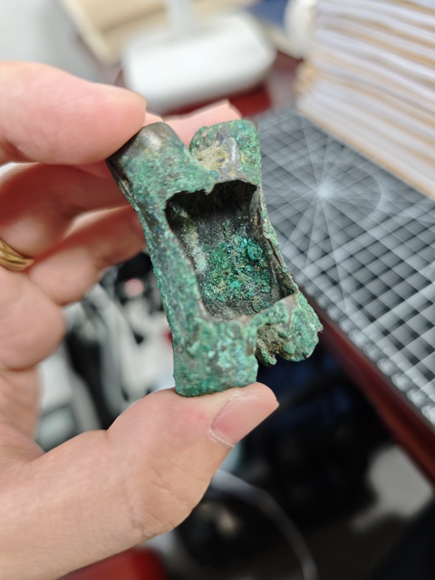 古玩銅器銅節約真品鑒賞圖