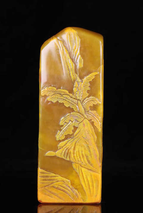 古玩玉器壽山石印真品鑒賞圖