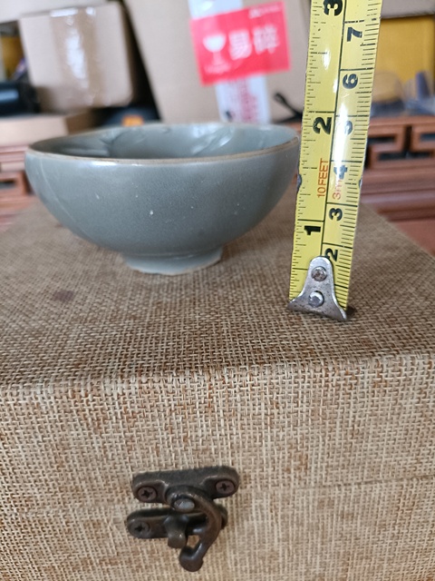 古玩陶瓷南宋精品龍泉青瓷泡泡盞拍賣,當前價格1880元