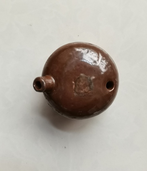 古玩陶瓷磁州窯褐釉水滴拍賣,當(dāng)前價(jià)格699元