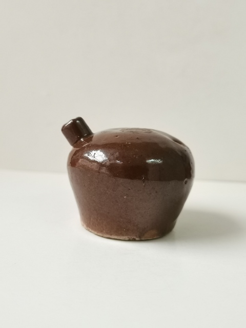 古玩陶瓷磁州窯褐釉水滴拍賣,當(dāng)前價(jià)格699元