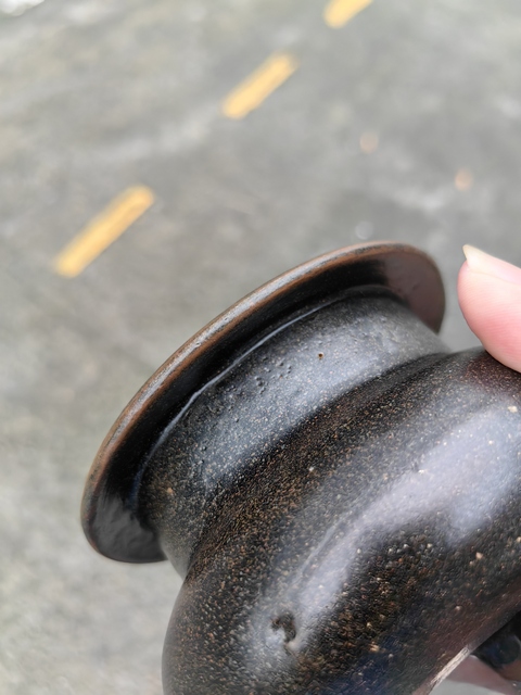 古玩陶瓷贛州窯爐子真品鑒賞圖