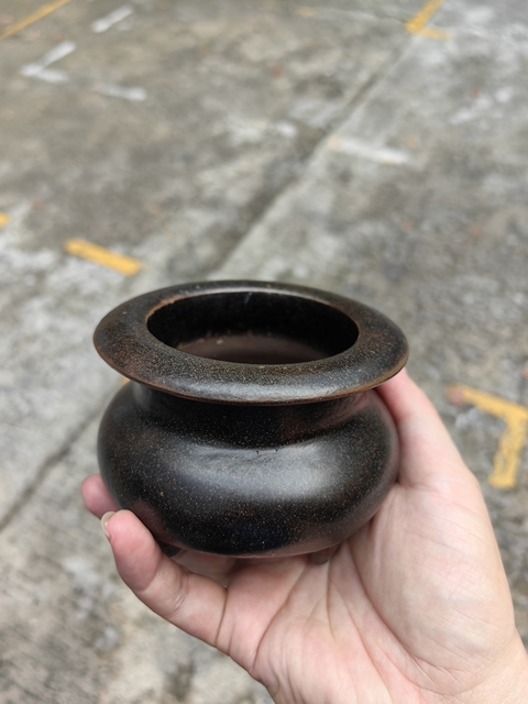 古玩陶瓷贛州窯爐子真品鑒賞圖