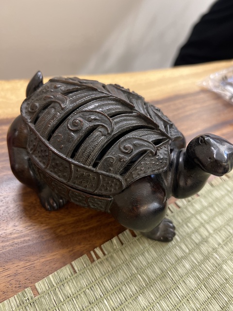 古玩雜項烏龜擺件真品鑒賞圖