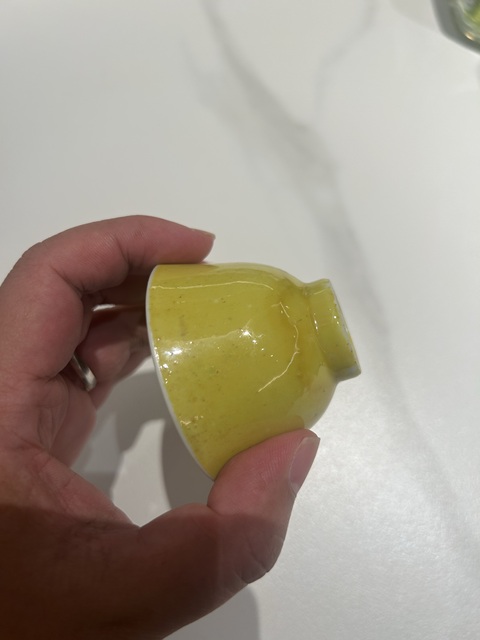 古玩陶瓷酒杯真品鑒賞圖
