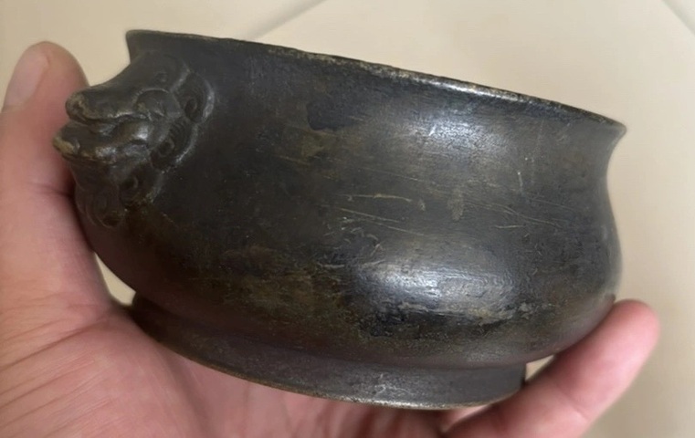 古玩銅器爐子真品鑒賞圖