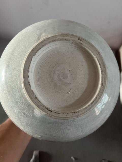 古玩陶瓷洪武白釉執壺真品鑒賞圖