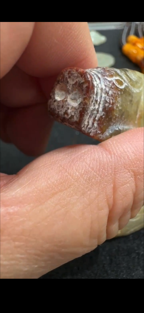 古玩玉器做舊仿古“玉豬握”真品鑒賞圖