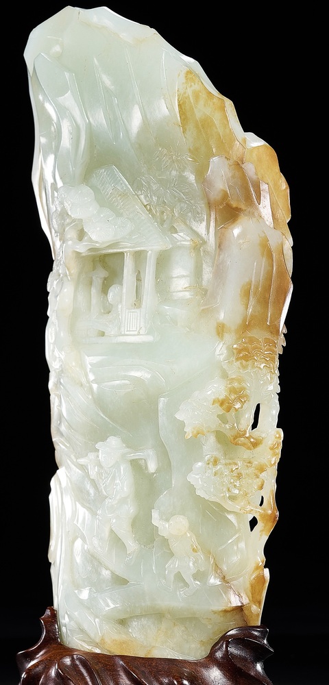 古玩玉器現(xiàn)代山子真品鑒賞圖