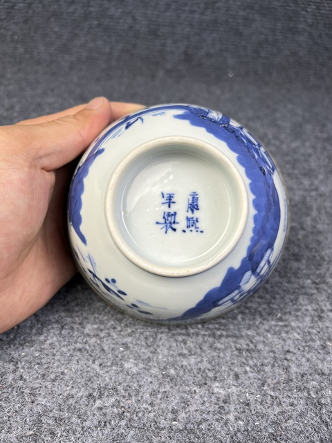 古玩陶瓷青花山水亭臺(tái)樓閣紋碗拍賣,當(dāng)前價(jià)格1388元