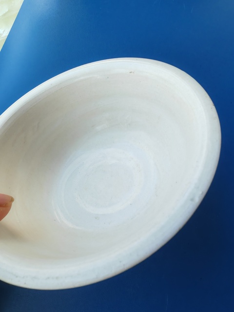 古玩陶瓷宋白釉高足碗真品鑒賞圖