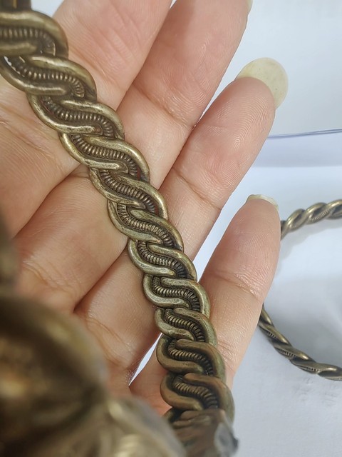 古玩銅器手鐲真品鑒賞圖