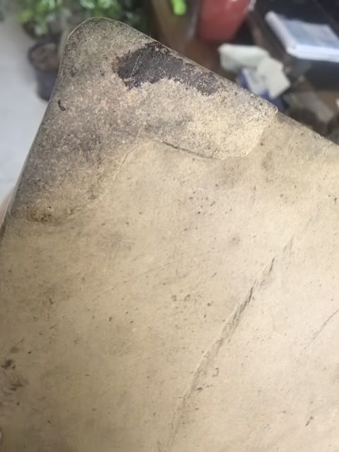 古玩陶瓷綠釉萬字紋琮式瓶真品鑒賞圖