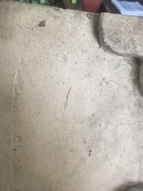 古玩陶瓷綠釉萬字紋琮式瓶真品鑒賞圖