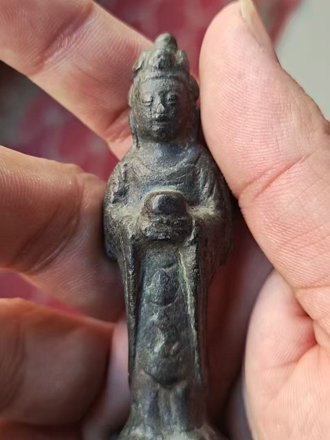 古玩銅器造像真品鑒賞圖