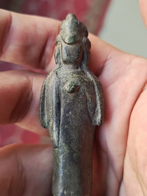 古玩銅器造像真品鑒賞圖