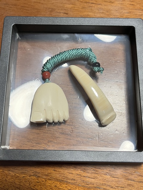 古玩雜項***兩件如意形發簪 大腳拍賣,當前價格700元