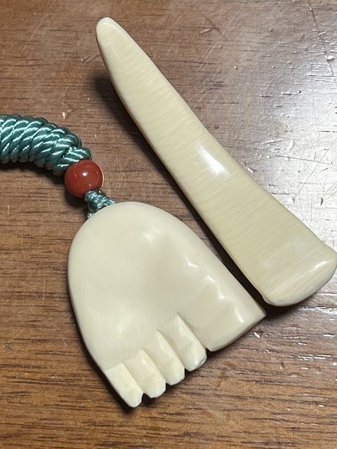 古玩雜項***兩件如意形發簪 大腳拍賣,當前價格700元