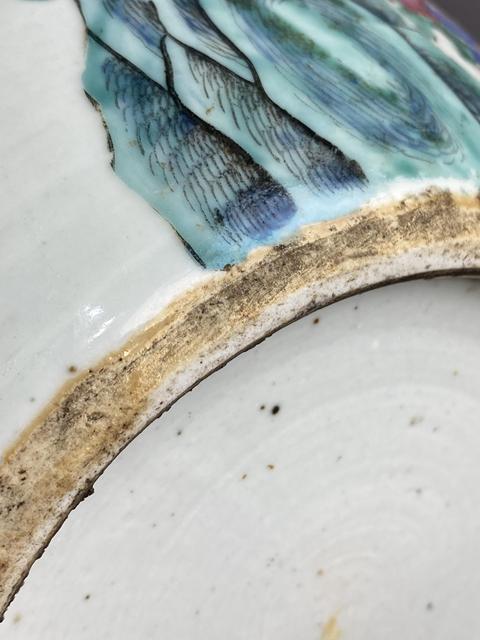 古玩陶瓷粉彩百子圖西瓜罐真品鑒賞圖