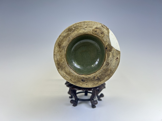 古玩陶瓷清晚期·茶葉末釉雙耳瓶拍賣,當前價格376元