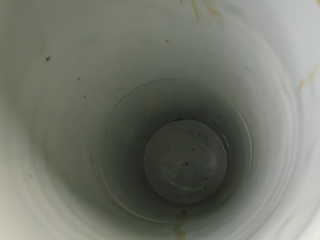 古玩陶瓷油粉彩人物故事紋帽筒真品鑒賞圖