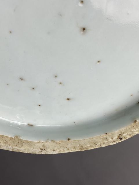 古玩陶瓷青花人物故事紋洗真品鑒賞圖