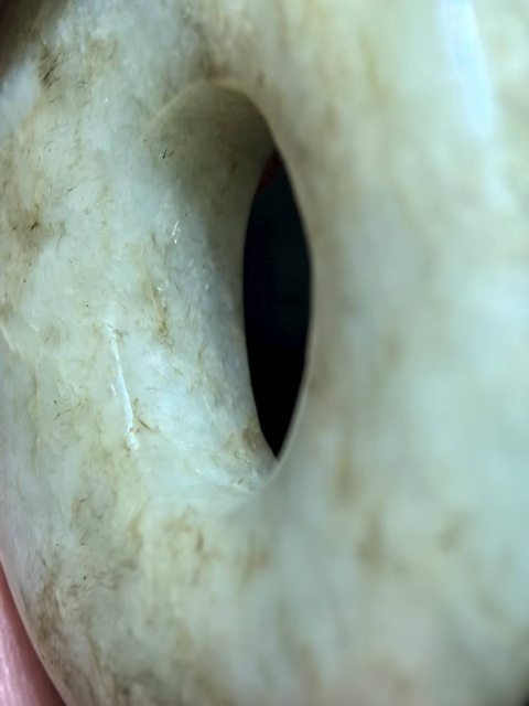 古玩玉器異形璧拍賣,當前價格20000元