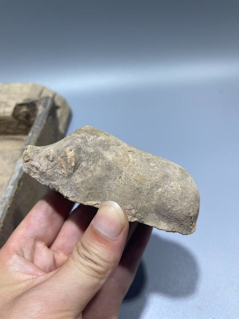 古玩陶瓷漢唐·豬圈拍賣，當前價格297元