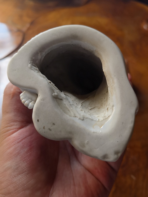 古玩陶瓷德化窯觀音塑像真品鑒賞圖