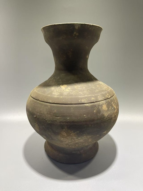 古玩陶瓷秦漢·陶瓶真品鑒賞圖