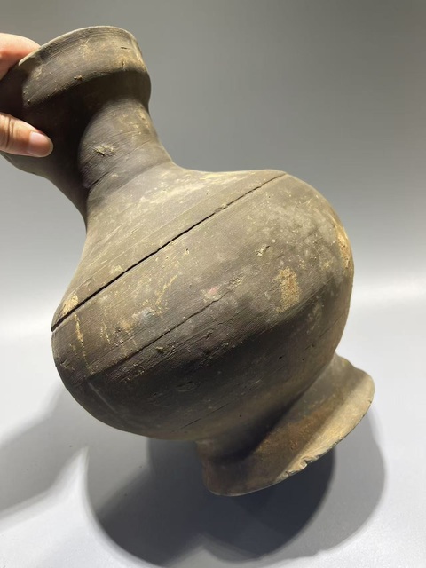 古玩陶瓷秦漢·陶瓶真品鑒賞圖